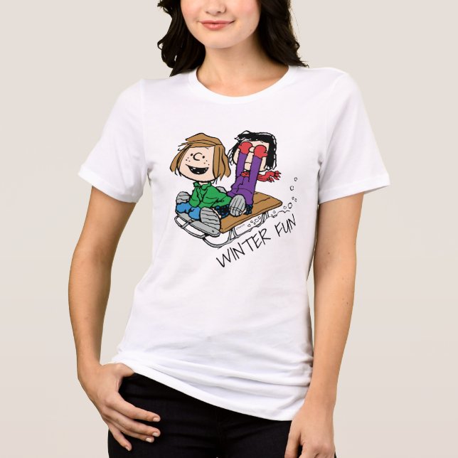 Amendoins | Pepperminta Patty & Marcie Sled Riding (Frente)