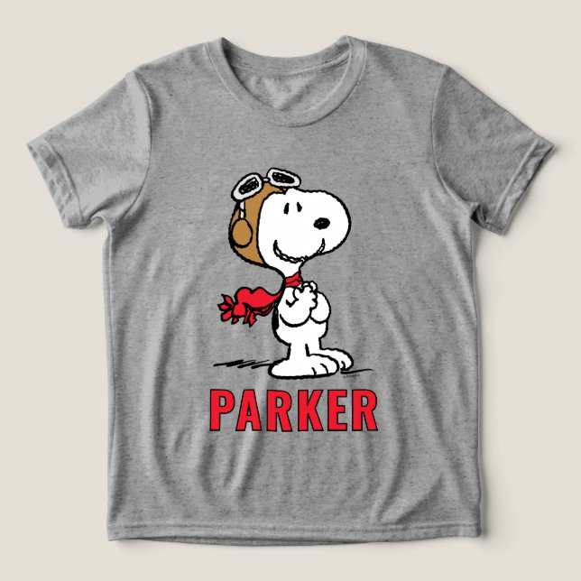 Amendoins | Snoopy O Ás Voador (Design frontal)