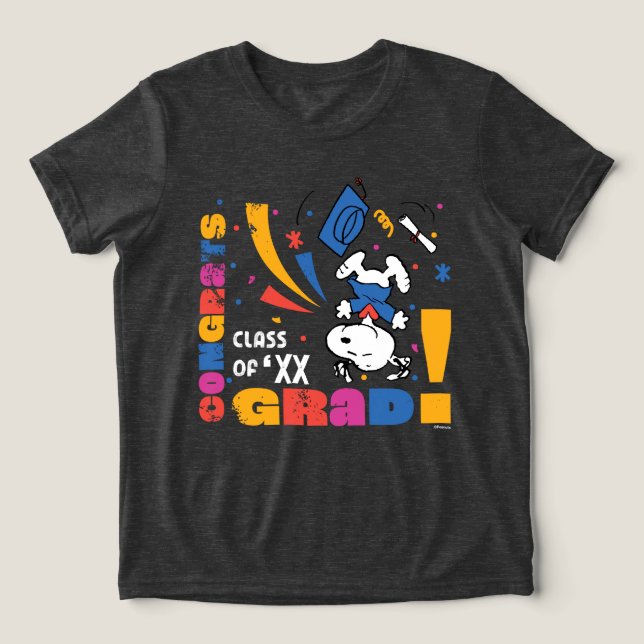 Amendoins Snoopy Parabéns Graduado Graduação Confe (Design frontal)