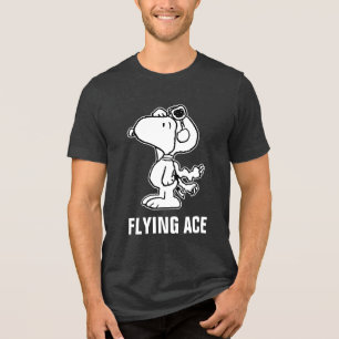 Amendoins   Snoopy the Flying Ace BW
