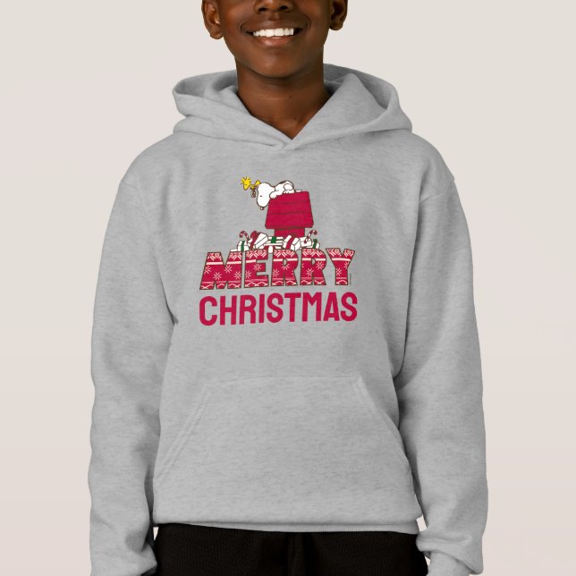 Amendoins | Snoopy & Woodstock Feliz Ugly Sweater (Frente)