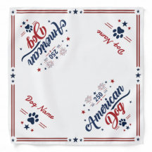 America 250 Personalizada Bandana Patriótica para 