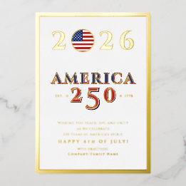 América 250 Semiquincentenário 2026 4 de julho