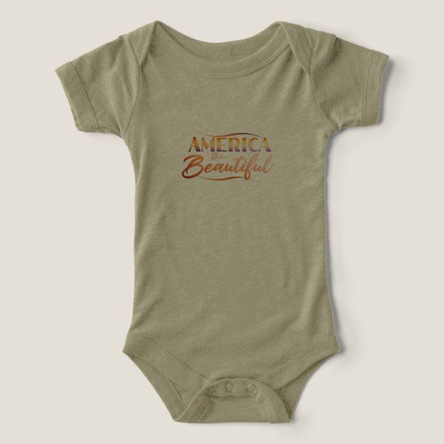 América, a beleza (Design frontal)