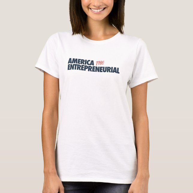 América a Camiseta Empreendedora (Frente)