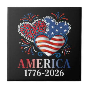 américa corações 1776-2026 patriótico