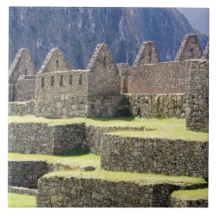 América do Sul - Peru. Trabalho em pedra na Inca p