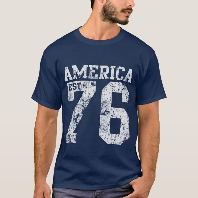 América Est camisa de 1776 t (Frente)