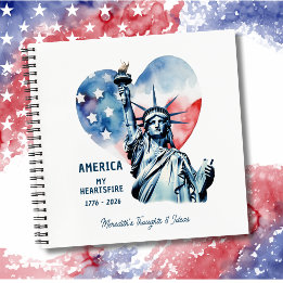América Meu Fogo do Coração Personalizado Patrióti