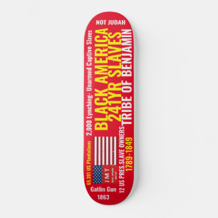 AMÉRICA NEGRA  TRIBO DE BENJAMIM Skateboard