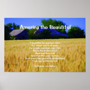 America the Beautiful Impressão