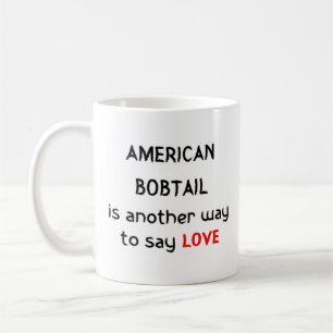 american bobtail ama caneca de café