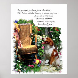 American Brittany Spaniel Art Impressão