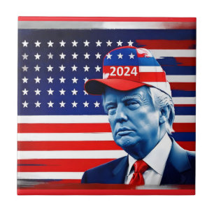 American Donald Trump 2024 Flag