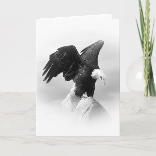 American Eagle - Cartão de Saudação (Frente)