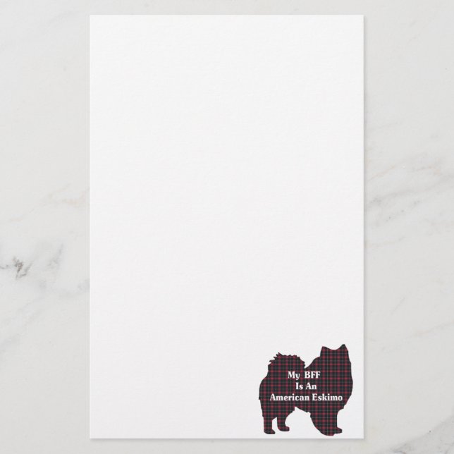 American Eskimo Dog BFF (Frente)