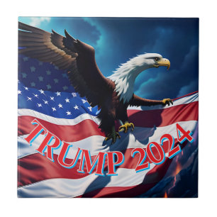 American Flag American American Eagle TRUMP 2024