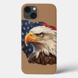American Flag Bald Eagle
