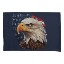 American Flag Bald Eagle