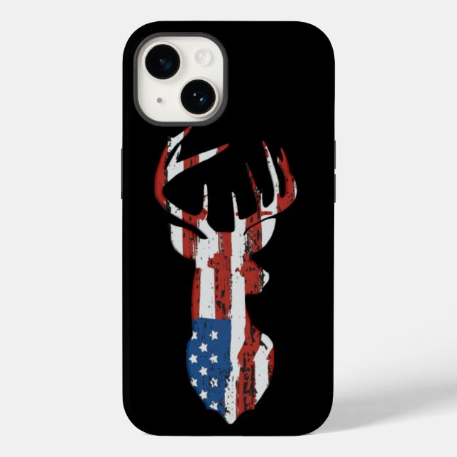 American Flag Deer (Verso)
