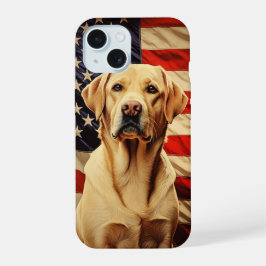 American Flag Labrador