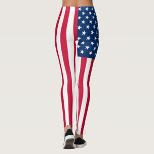 American Flag Leggings - EUA