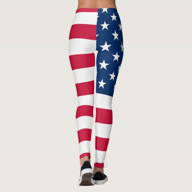 American Flag Leggings USA (Verso)