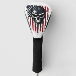 American Flag Skull