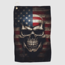 American Flag Skull