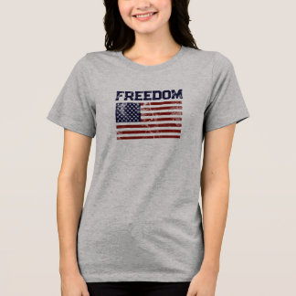 American Flag T-Shirt Enfrentado