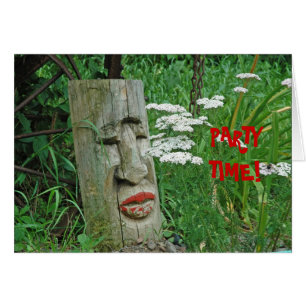 AMERICAN INDIAN TOTEM: CARTÃO DE PARTES