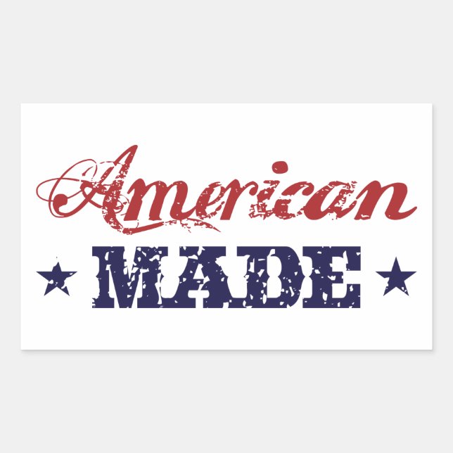 American Made - Adesivos Patrióticos (Frente)