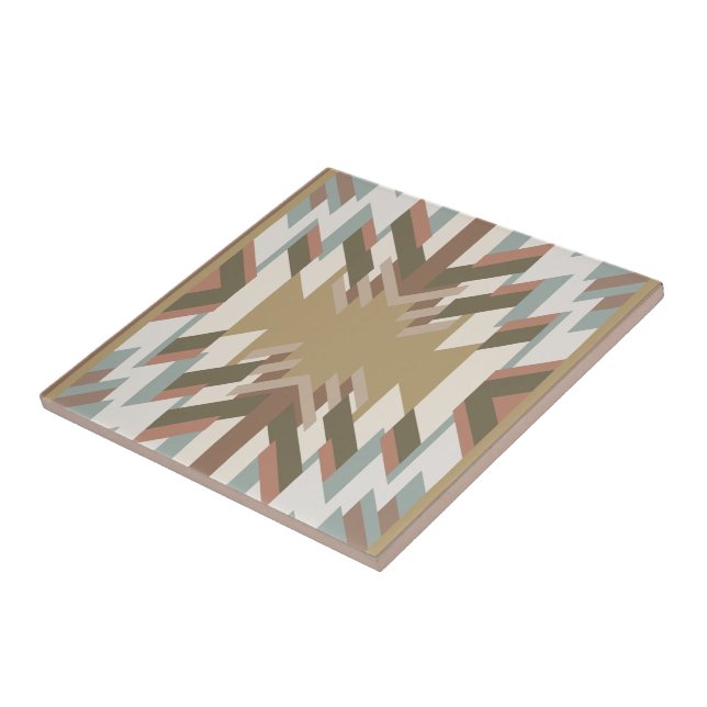 American Southwest Desert Colors Inspired Design  (Lateral)