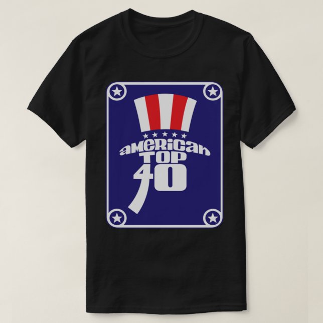 American Top 40 Classic T-Shirt (Frente do Design)