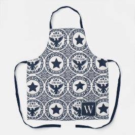 Americana Heritage Eagle Medallion Monogram