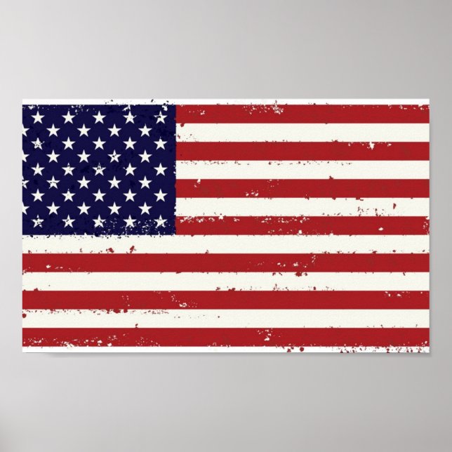 Americana Poster de Sinalizador Americano (Frente)