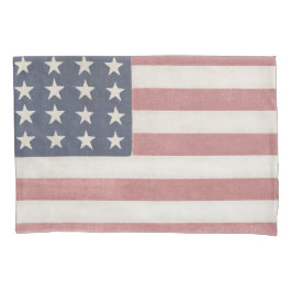 Americana Vermelho Branco e Blue Vintage Flag