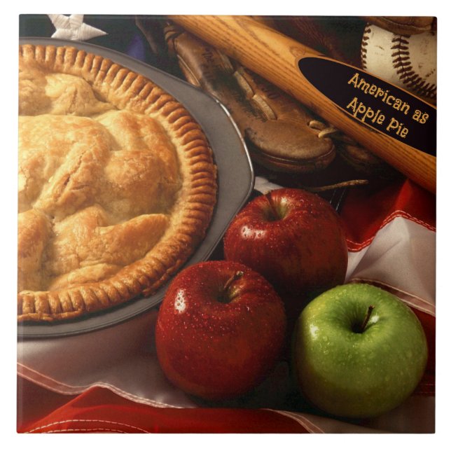 Americano como tarado de maçã (Frente)