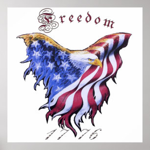 Americano Eagle - poster da liberdade