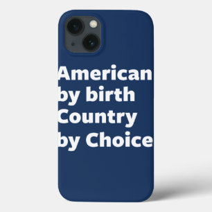 Americano pelo nascimento, país pela escolha