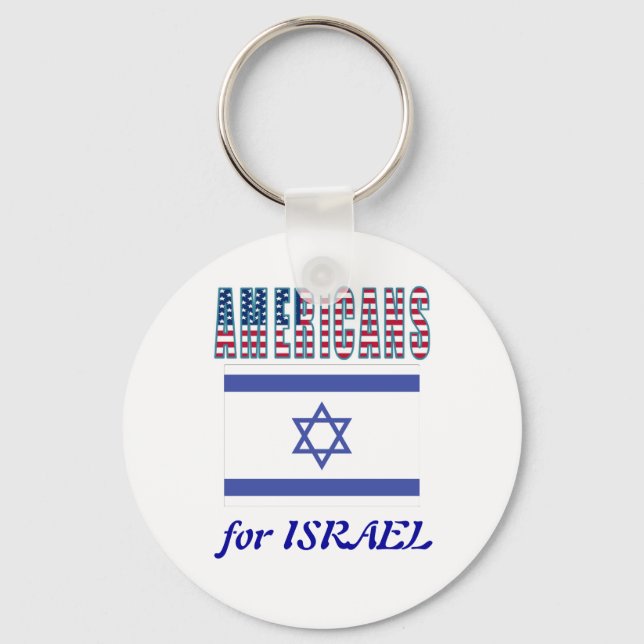 Americanos para Israel Chaveiro (Frente)