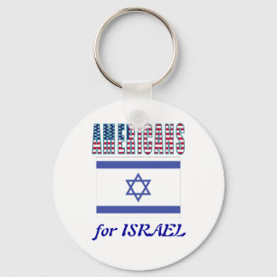 Americanos para o chaveiro de Israel