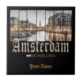 Amesterdã Holanda - Vintage souvenir