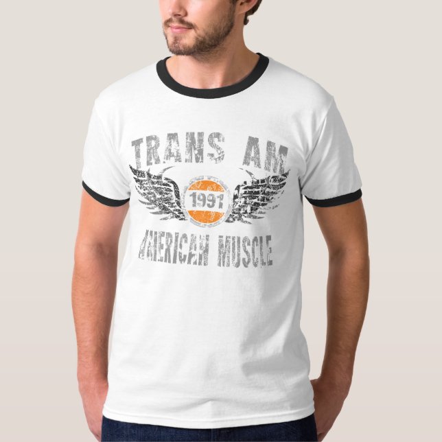 amgrfx - camisa 1991 do transporte Am T (Frente)