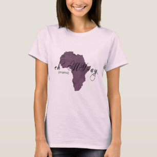 Amharic etíope "Mama" camisa