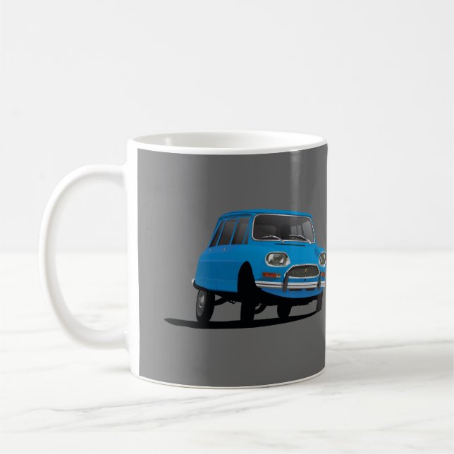 Ami 8 de Citroën, azul - caneca de café de 2 (Esquerda)