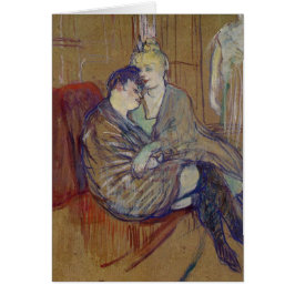 Amies de Les Deux - cartão da arte