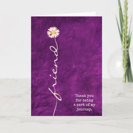 Amigo Daisy com cartão Ladybugs