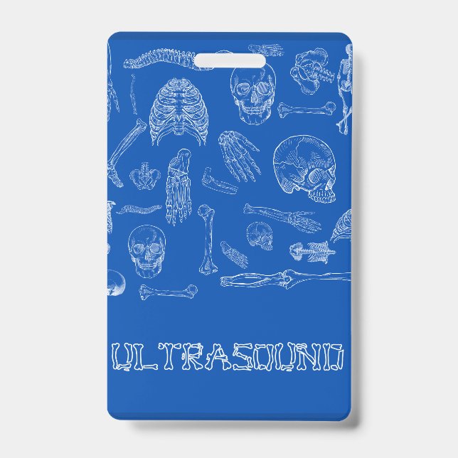 Amigo do Crachá Médico Vertical (Frente)