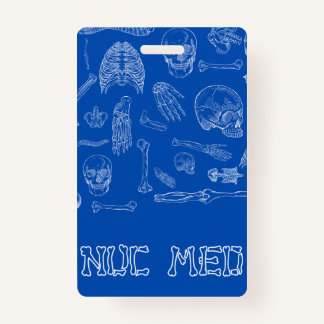 Amigo do Crachá Médico Vertical